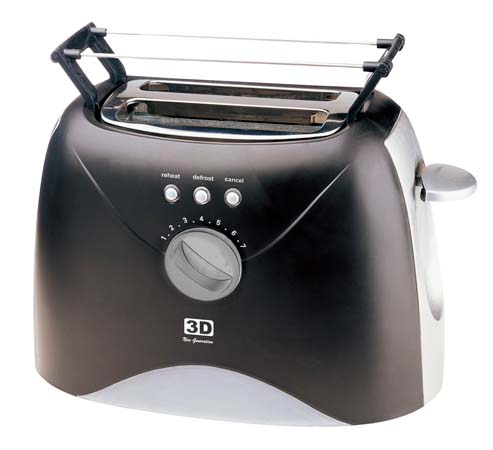 3D Bread Toaster BT-329