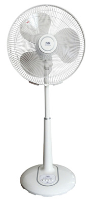 3D Stand Fan White Orchid LF40WO