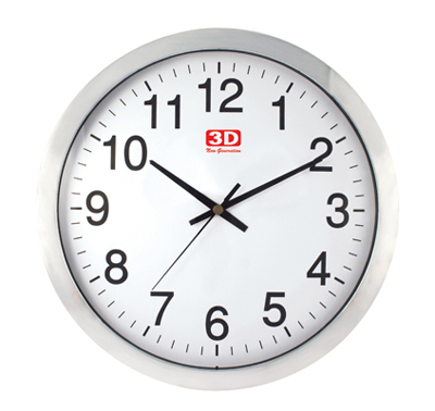 3D Wall Clock CL-611SP