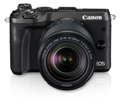 Canon EOS M6 Mirrorless Camera (EF-M18-150 IS STM)