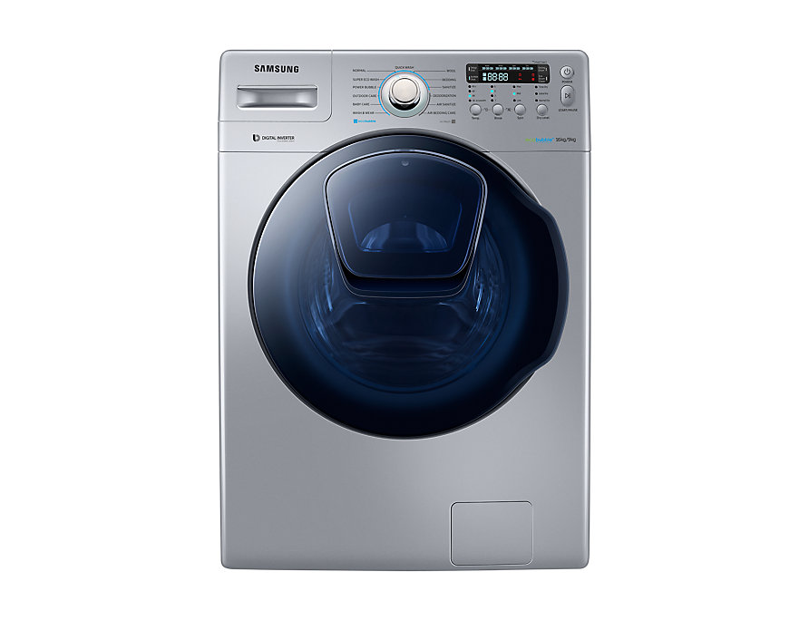 Samsung WD16J7800KS Front Load Washer-Dryer 16 kg. Wash / 9 kg. Dry