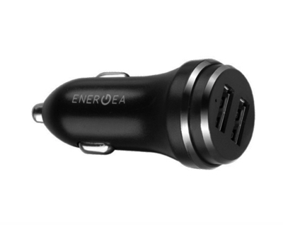 Energea Compact Drive Duo USB Compact Car Charger