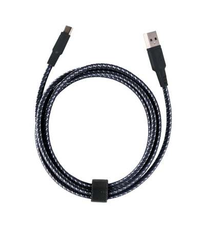 Energea DuraGlitz USB-C to USB-A Cable - 1
