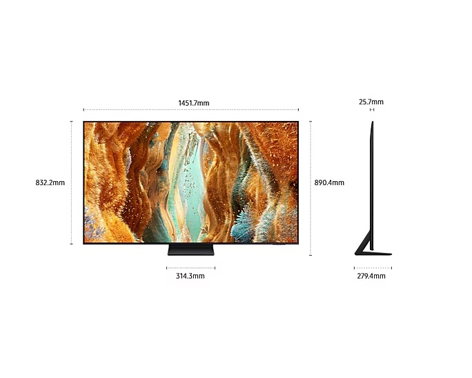 Samsung Neo 65-inch QLED QN70F 4K Smart TV QA65QN70FAGXXP - 3