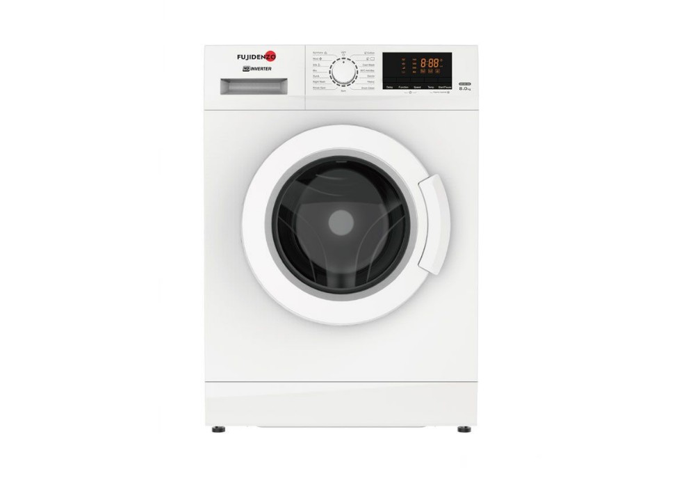 Fujidenzo 8 kg. HD Inverter Front Load Washer IWF-802 WG