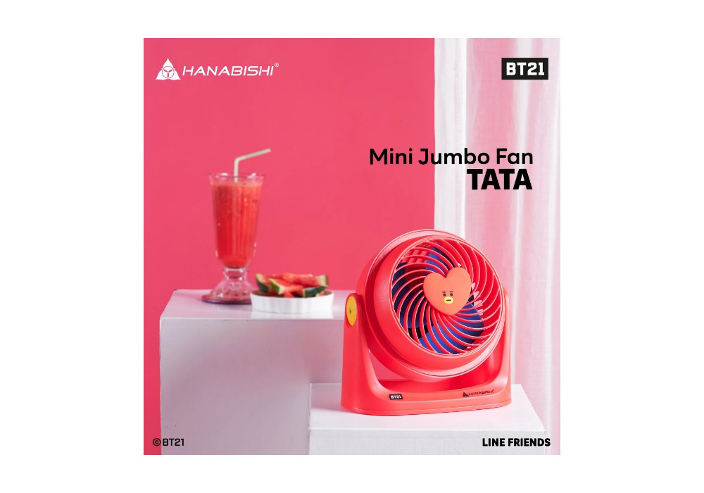Hanabishi BT21 Special Edition Mini Jumbo Fan - 3