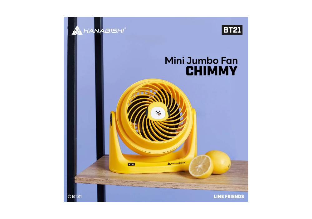 Hanabishi BT21 Special Edition Mini Jumbo Fan - 5