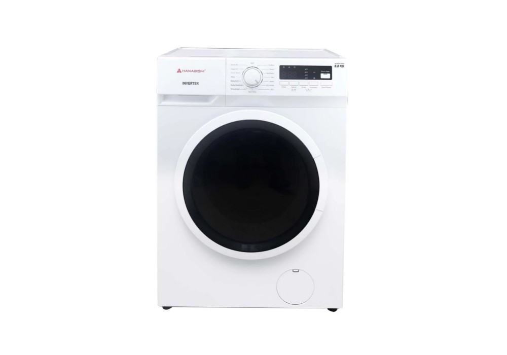 Hanabishi Inverter Front Load Washing Machine 8kg HFLWASH80INV