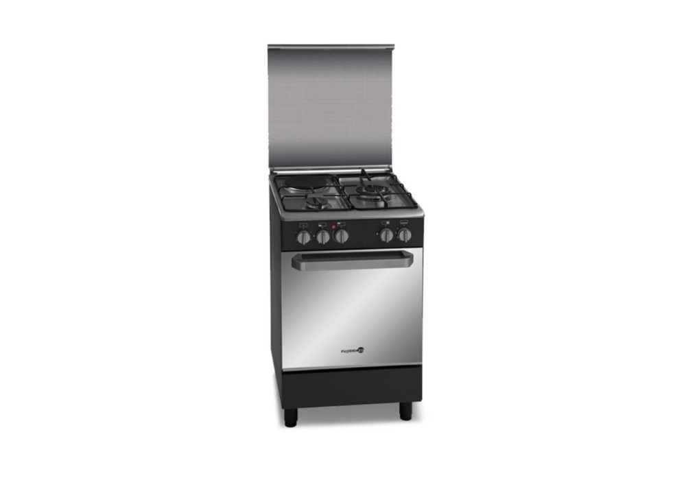 Fujidenzo FGR 5521VTMB 50 cm Cooking Range with 2 Gas Burners + 1 Electric Hot Plate