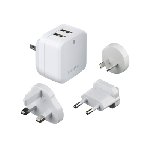 Energea Travelworld 3.4 2-USB Wall Charger
